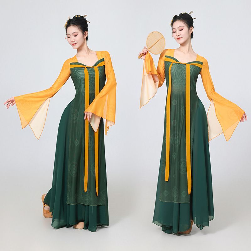 古典舞蹈服女飘逸仙气古