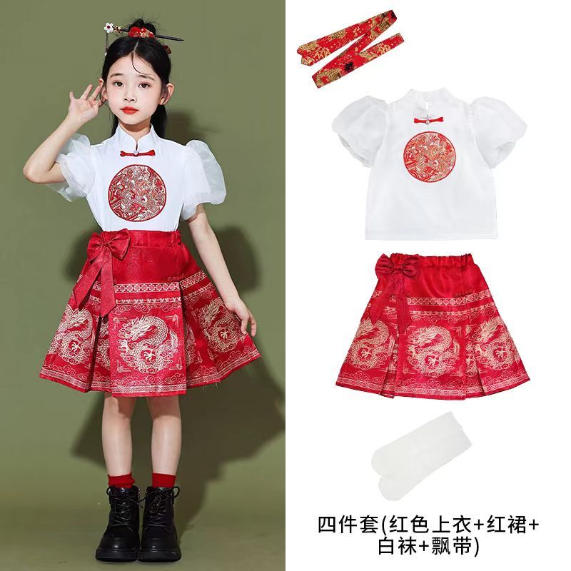 六一儿童啦啦队演出服幼