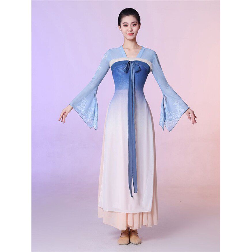 新款古典舞蹈服女飘逸中