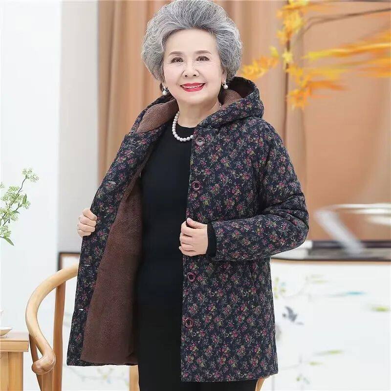 中老年人棉衣奶奶冬装外