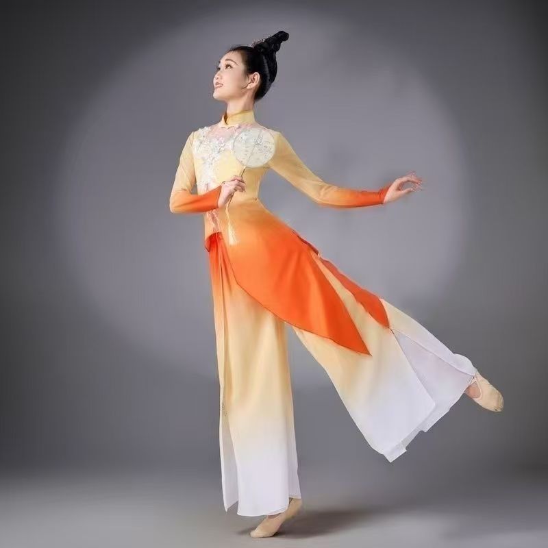 新款古典舞蹈服女成人胶
