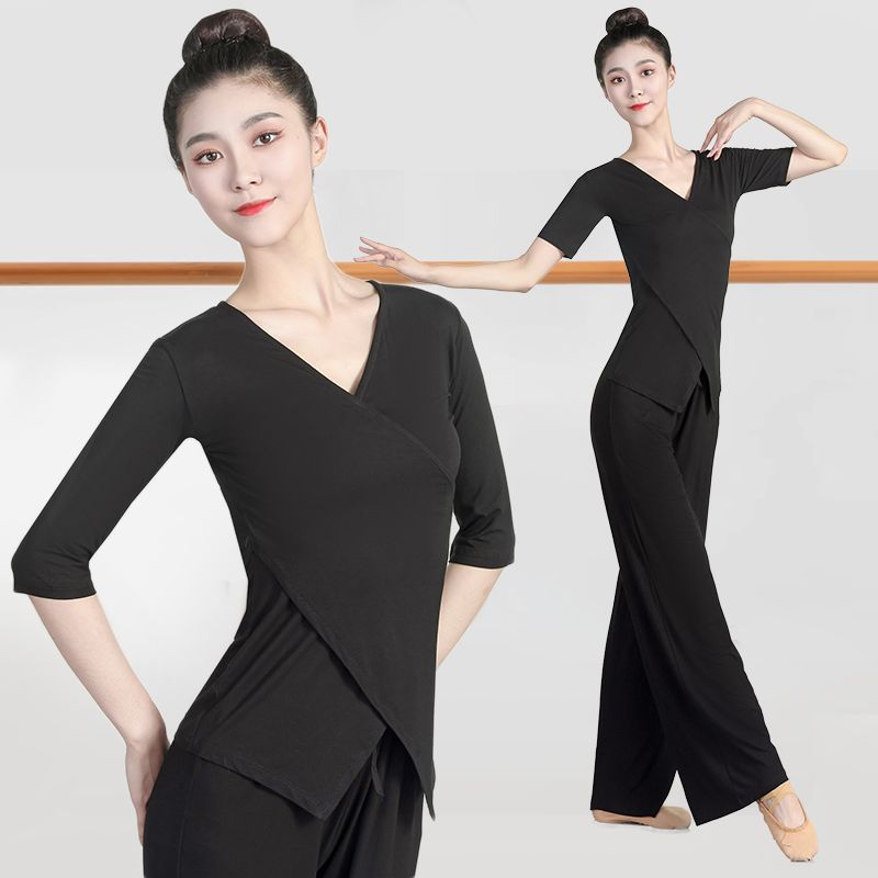 舞蹈练功服套装女成人莫