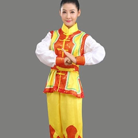 陕北中老年腰鼓民族舞蹈