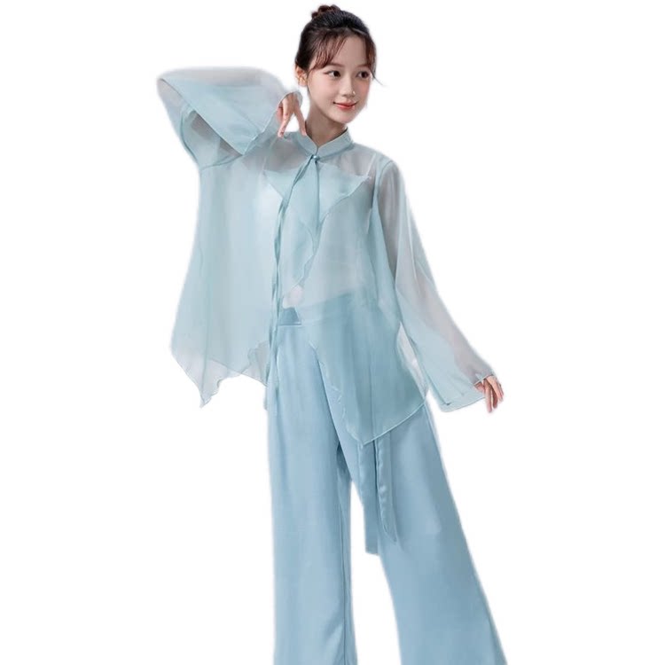 现代古典舞蹈服女宽松飘