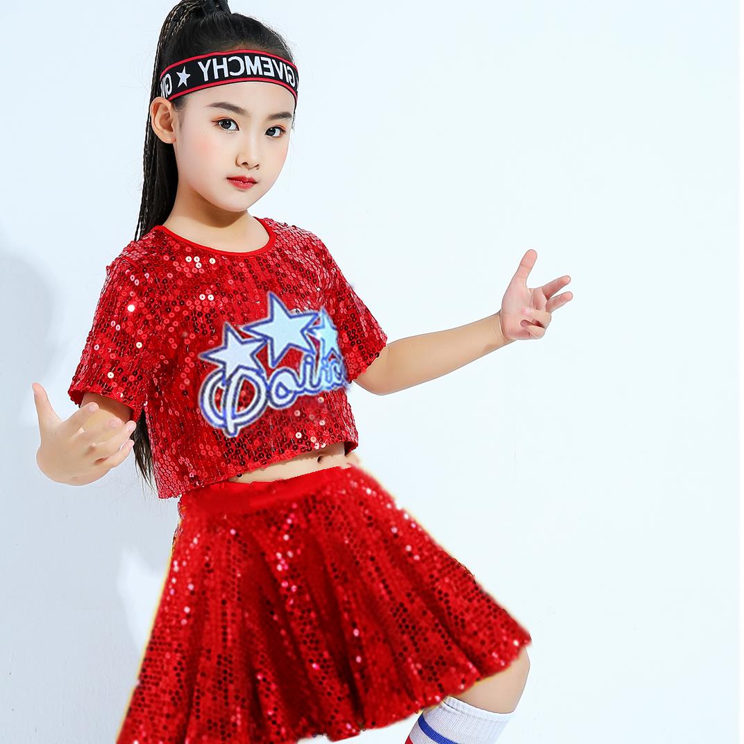 六一儿童啦啦队演出服小