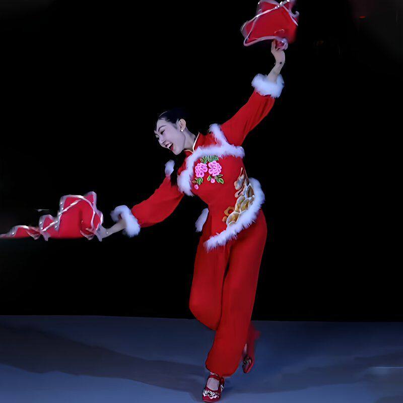 秧歌演出服新款东北喜庆
