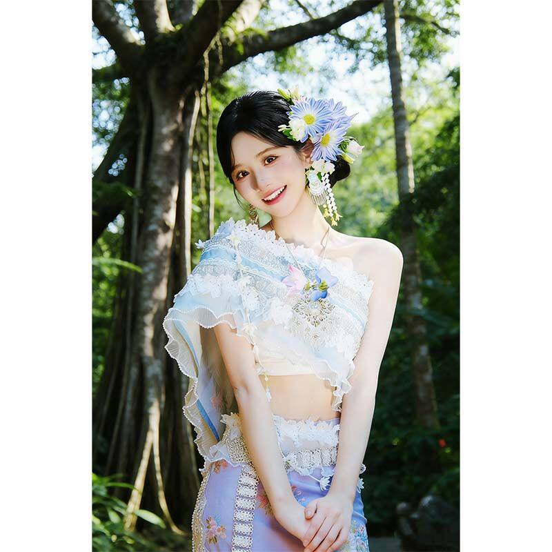 西双版纳傣族服饰民族风