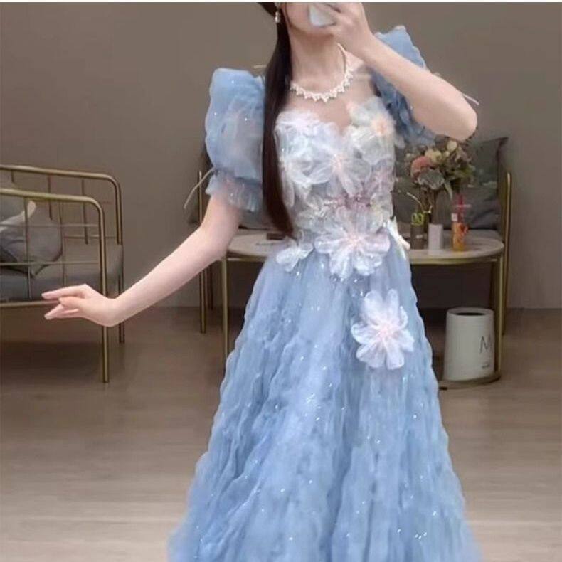 晚礼服裙女2025新款森系