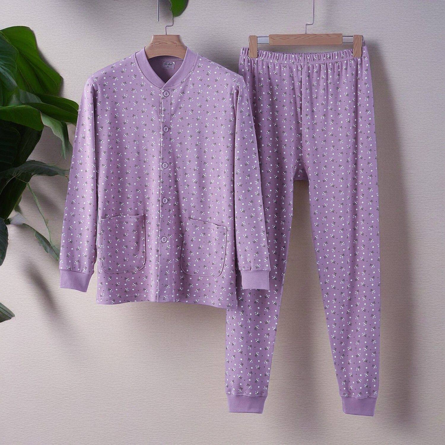 中老年人秋裤加肥女保暖
