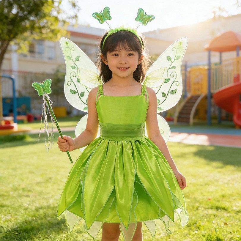 女童精灵仙子裙幼儿园表