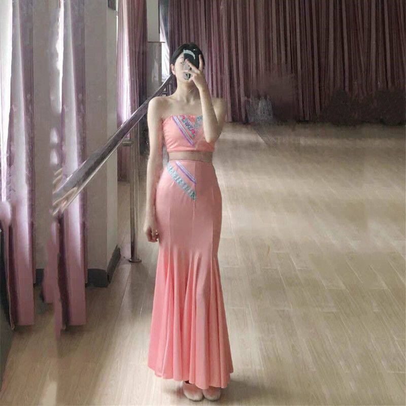 傣族舞蹈服装女成人演出