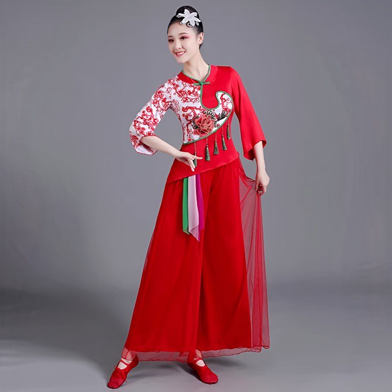 新款舞蹈服装广场舞套装