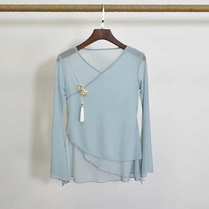古典舞蹈服飘逸练功服女