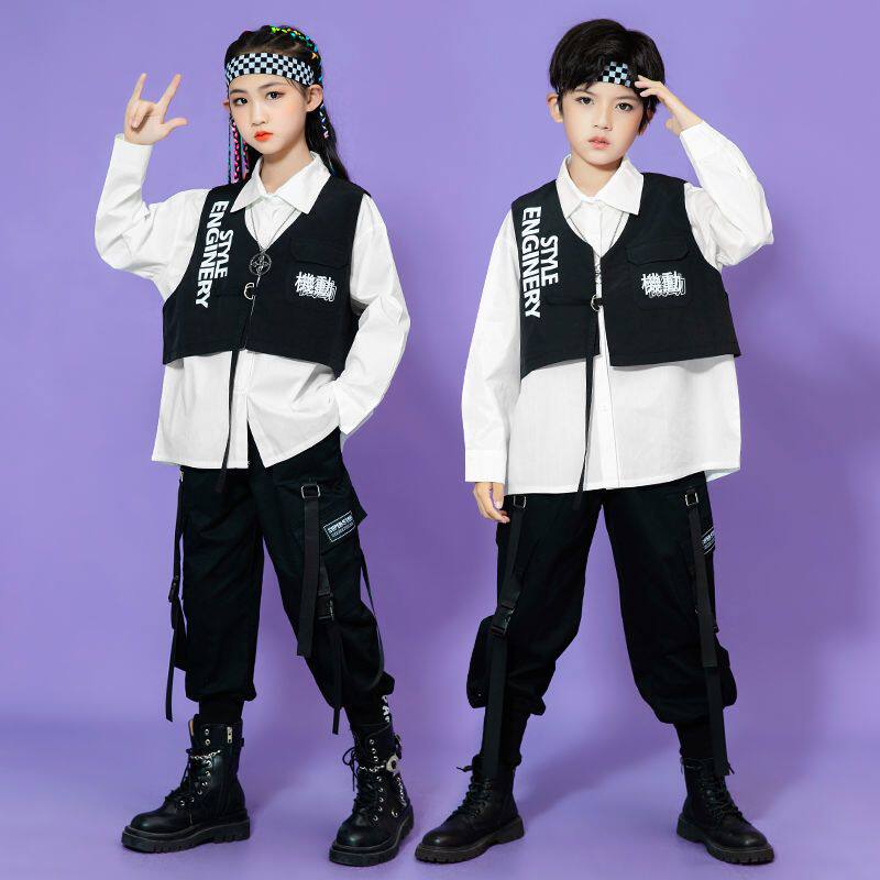 儿童街舞潮服少儿帅气马