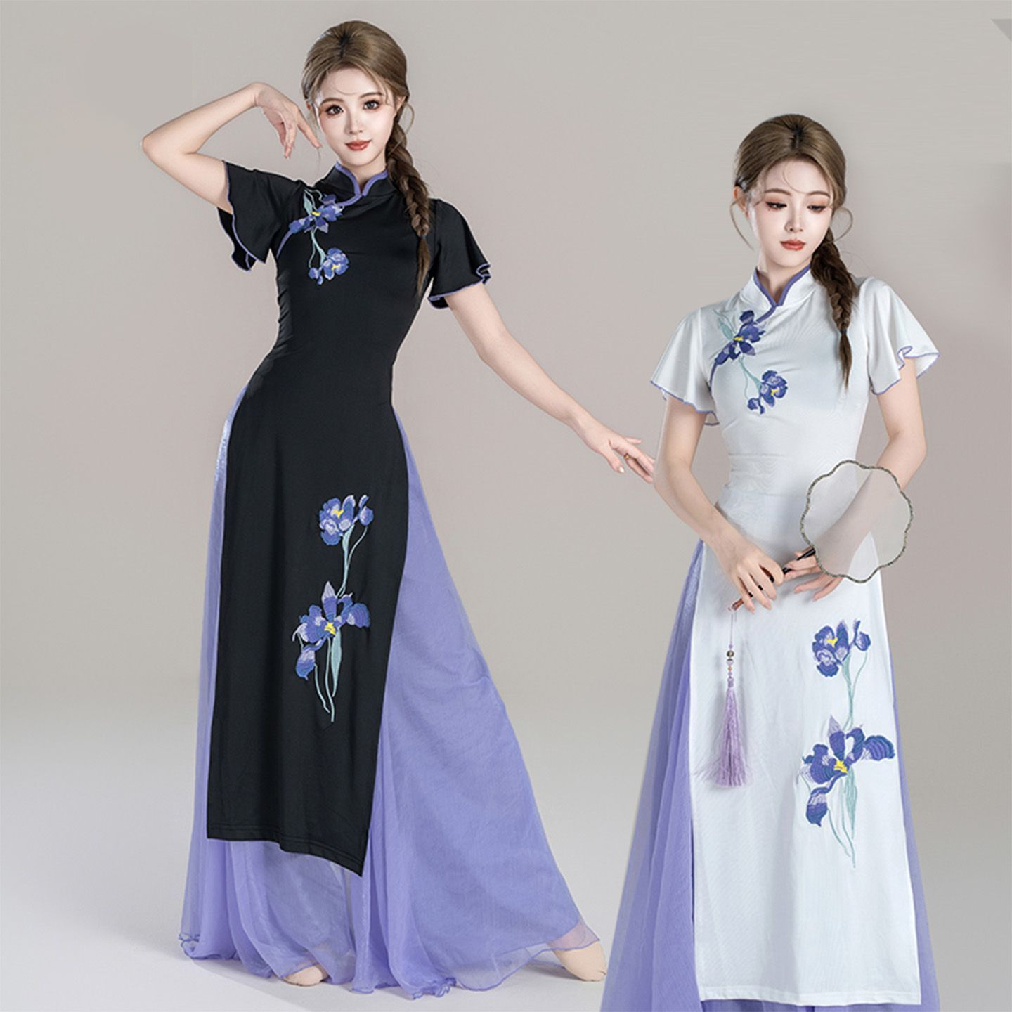新款古典舞蹈服装身韵刺
