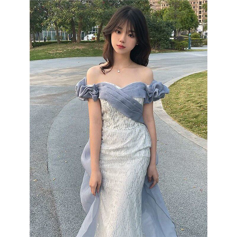 高级晚礼服2025新款法式