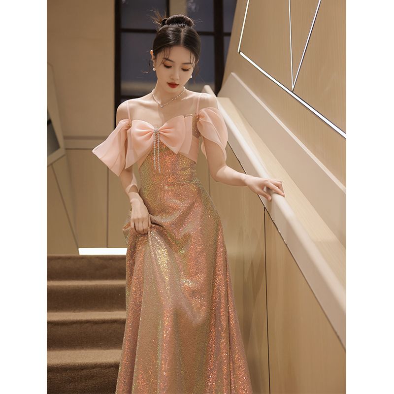 宴会晚礼服女2023新款名
