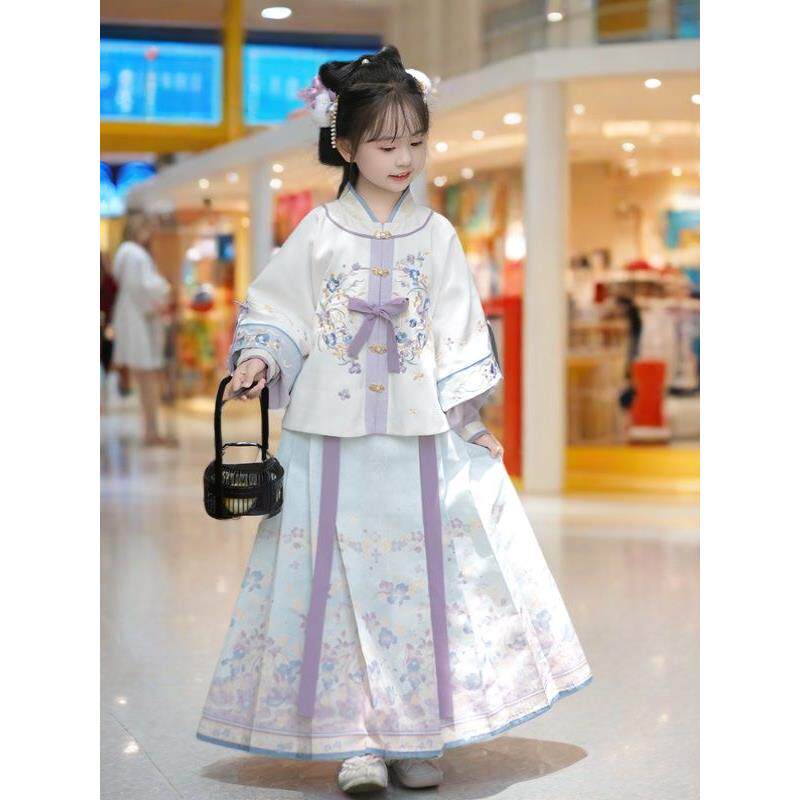 女童汉服2024新款古风超