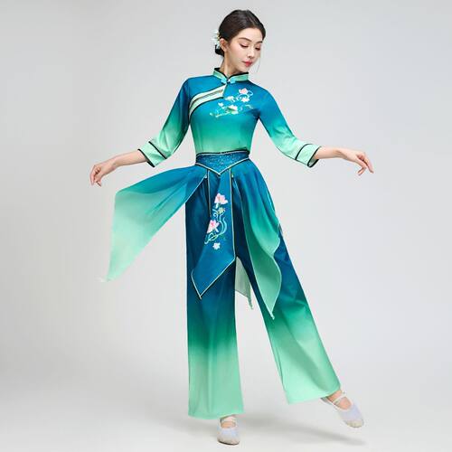 采茶舞演出服田间秧歌广