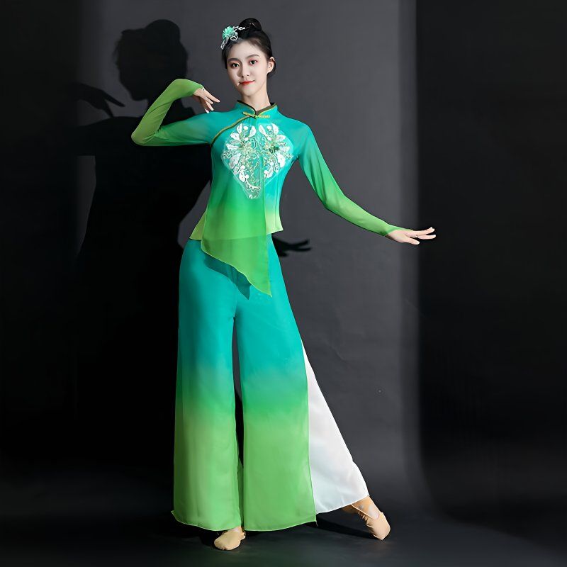 古典舞演出服女飘逸2023