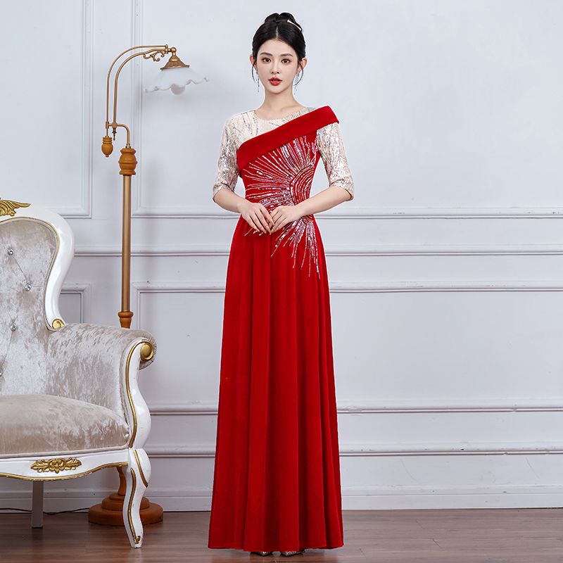 晚礼服女高级感宴会高端