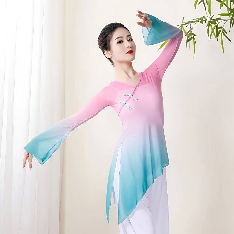 新款古典舞蹈服女飘逸表