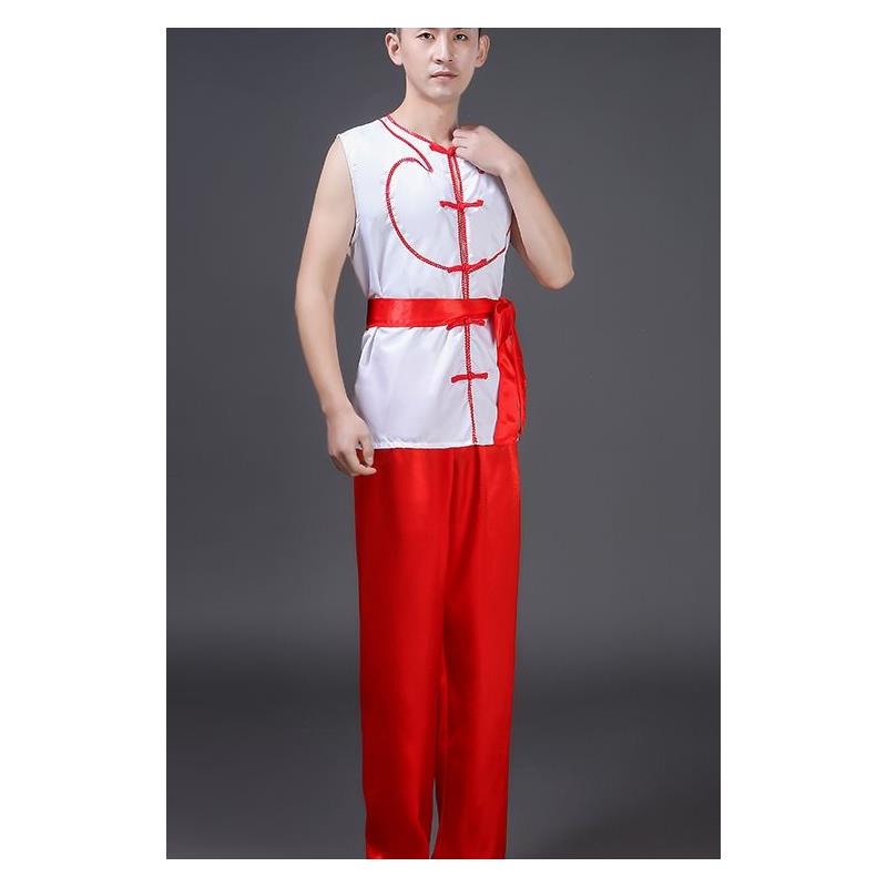 东北秧歌服中老年打鼓服