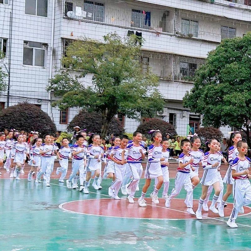 儿童长袖啦啦操裙男女健