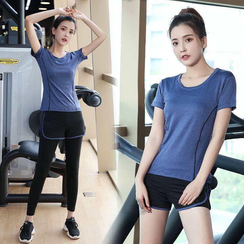 瑜伽服套装女运动春夏跑