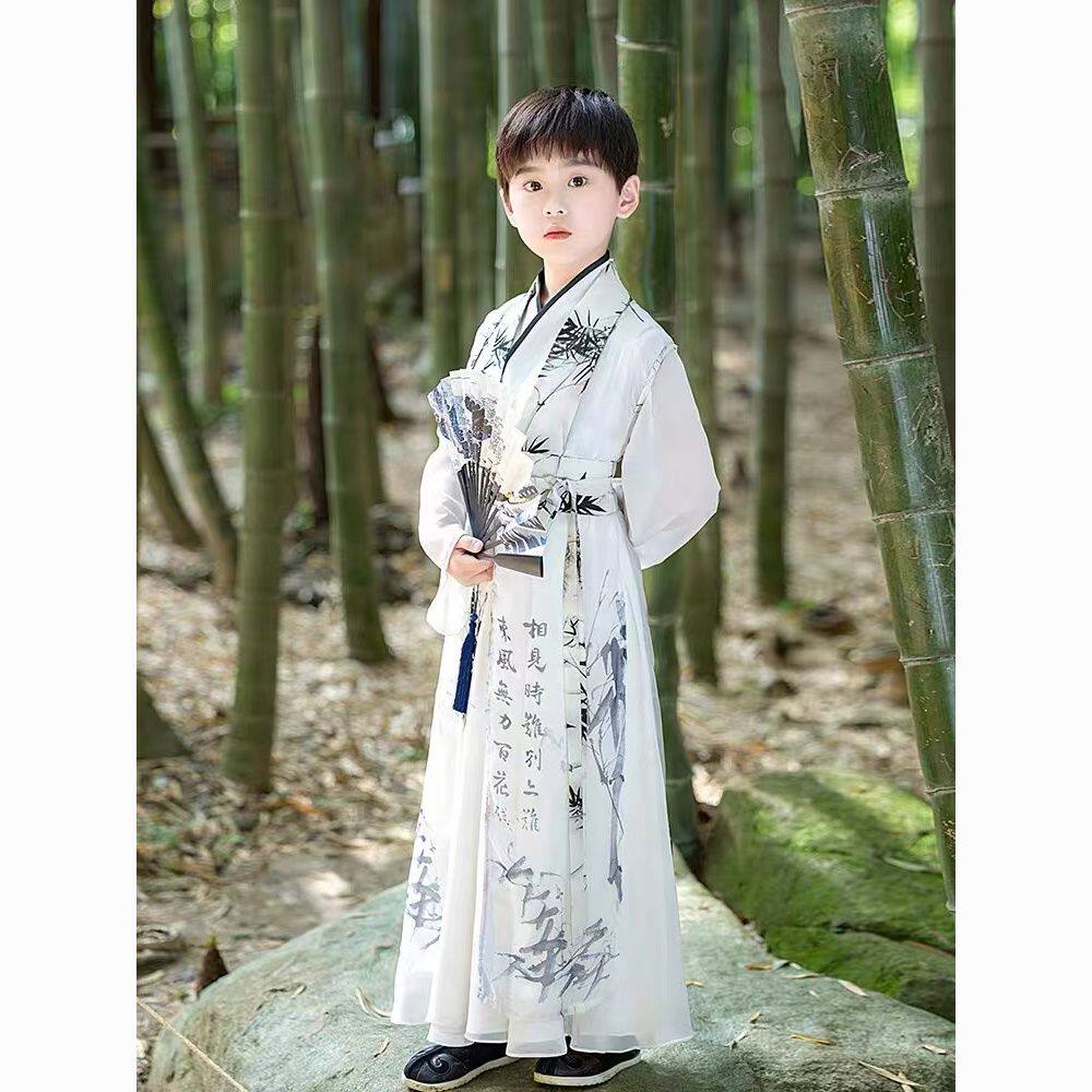 男童汉服春秋新款国学服