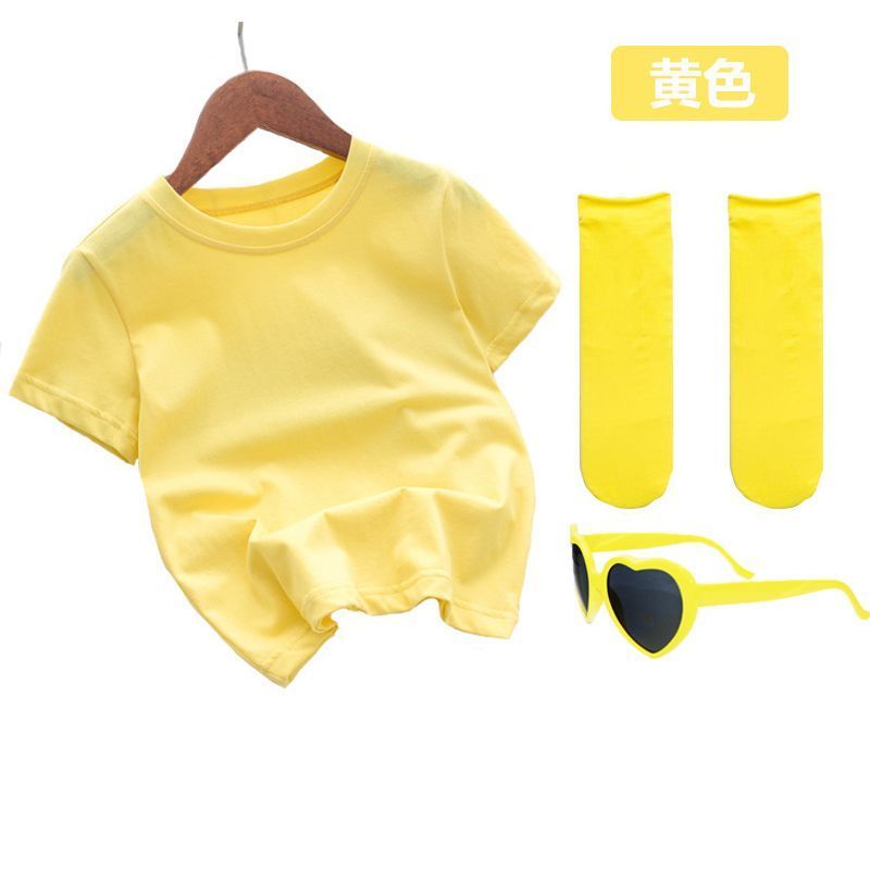 款纯色演出服啦啦操表幼