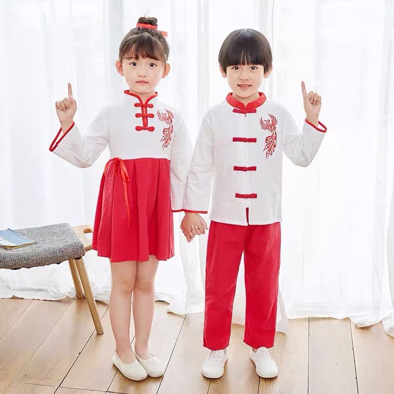六一儿童演出服诗歌朗诵