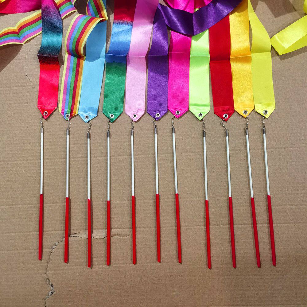 运动会入场紫色道具彩带