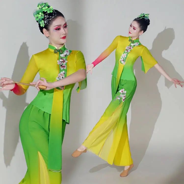 2024新款梅花舞蹈演出服