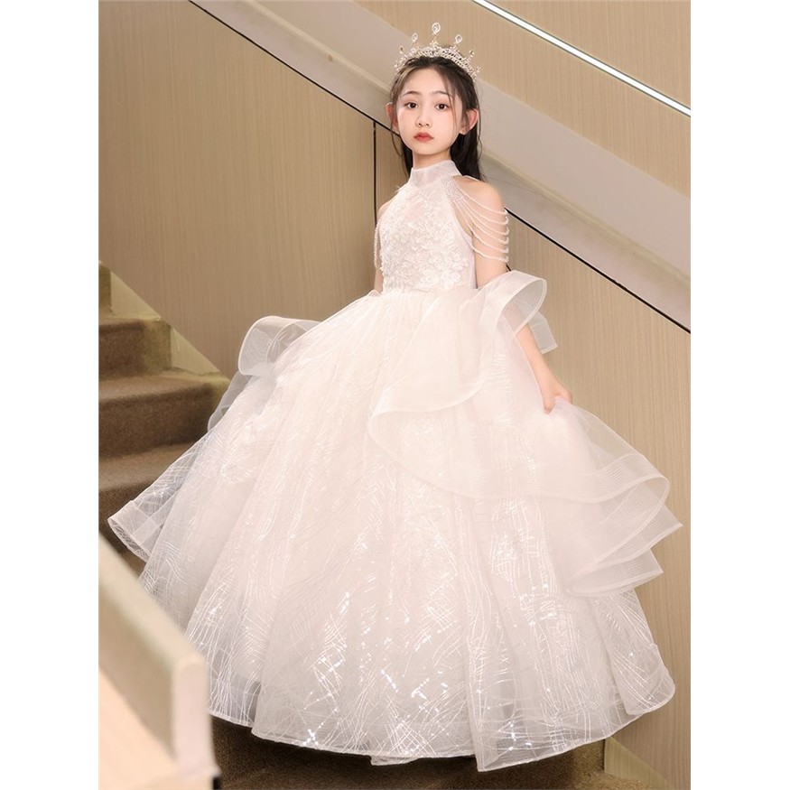 儿童晚礼服公主裙女童生
