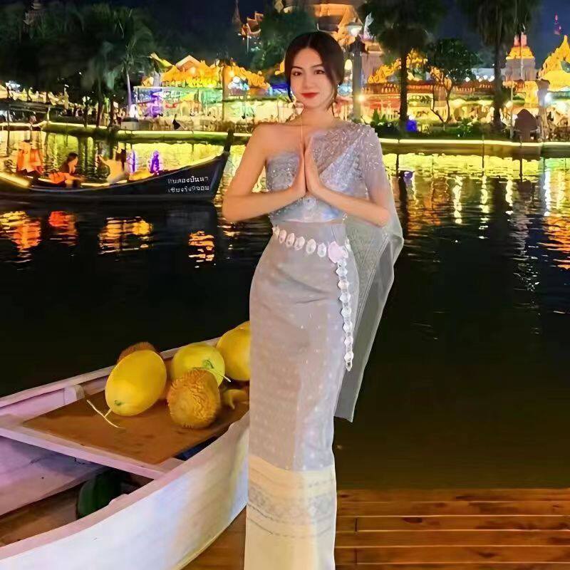 西双版纳傣族女装新款套