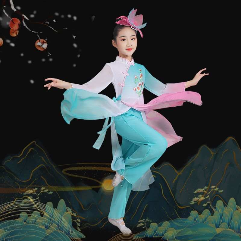 儿童古典舞中国舞演出服