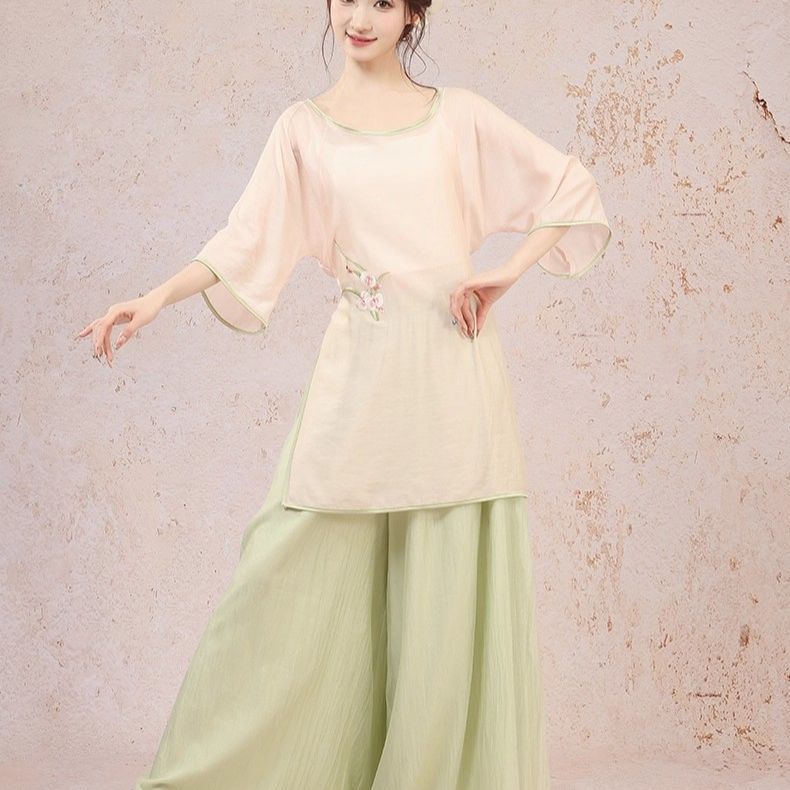 古典舞蹈服新中式身韵宽