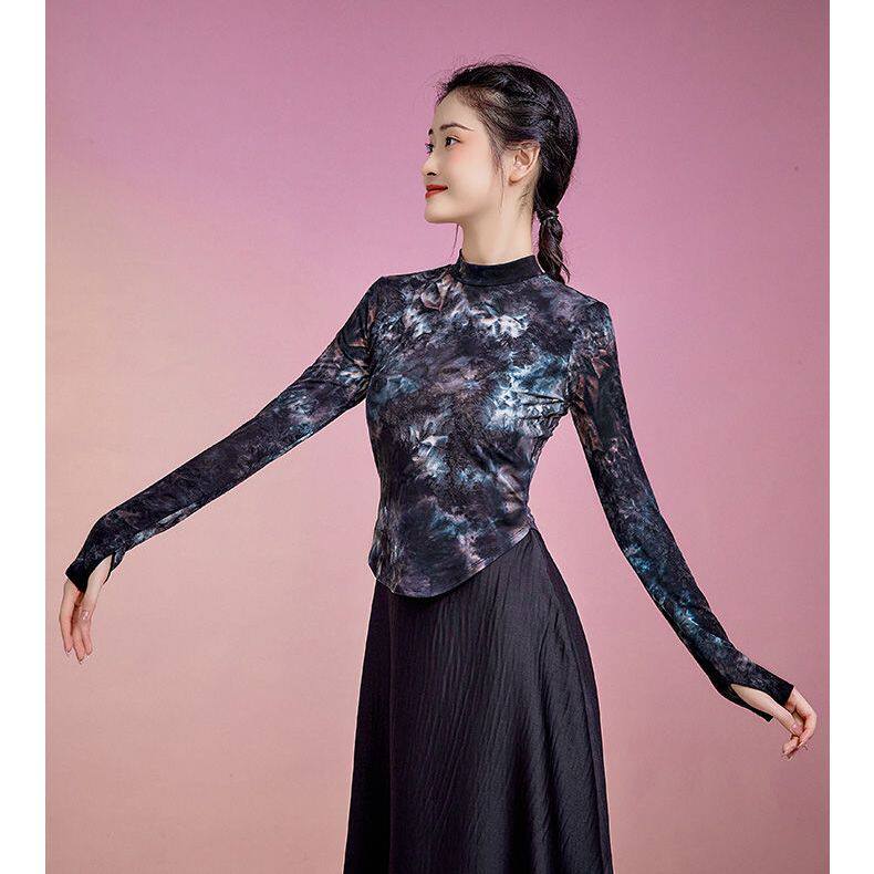 古典舞蹈服装女秋冬老师