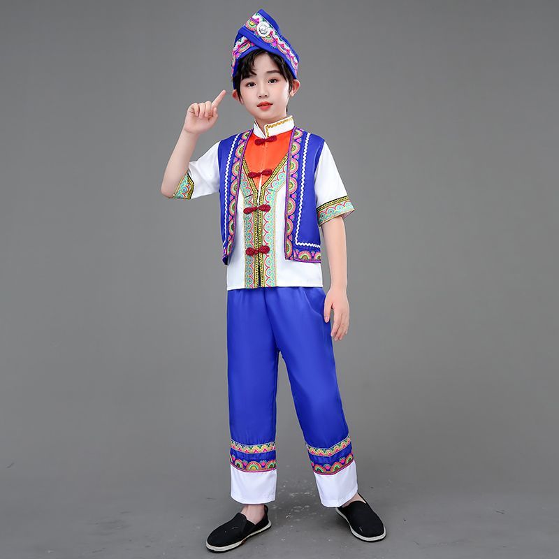 六一儿童节少数民族服装