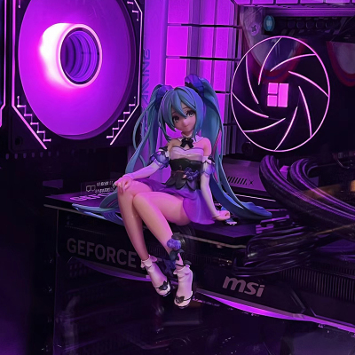 动漫初音未来手办海景房