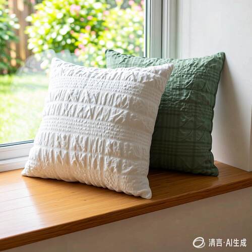 外贸原单出口抱枕套靠垫套内胆套防尘套沙发卧室用65x65cm不含芯