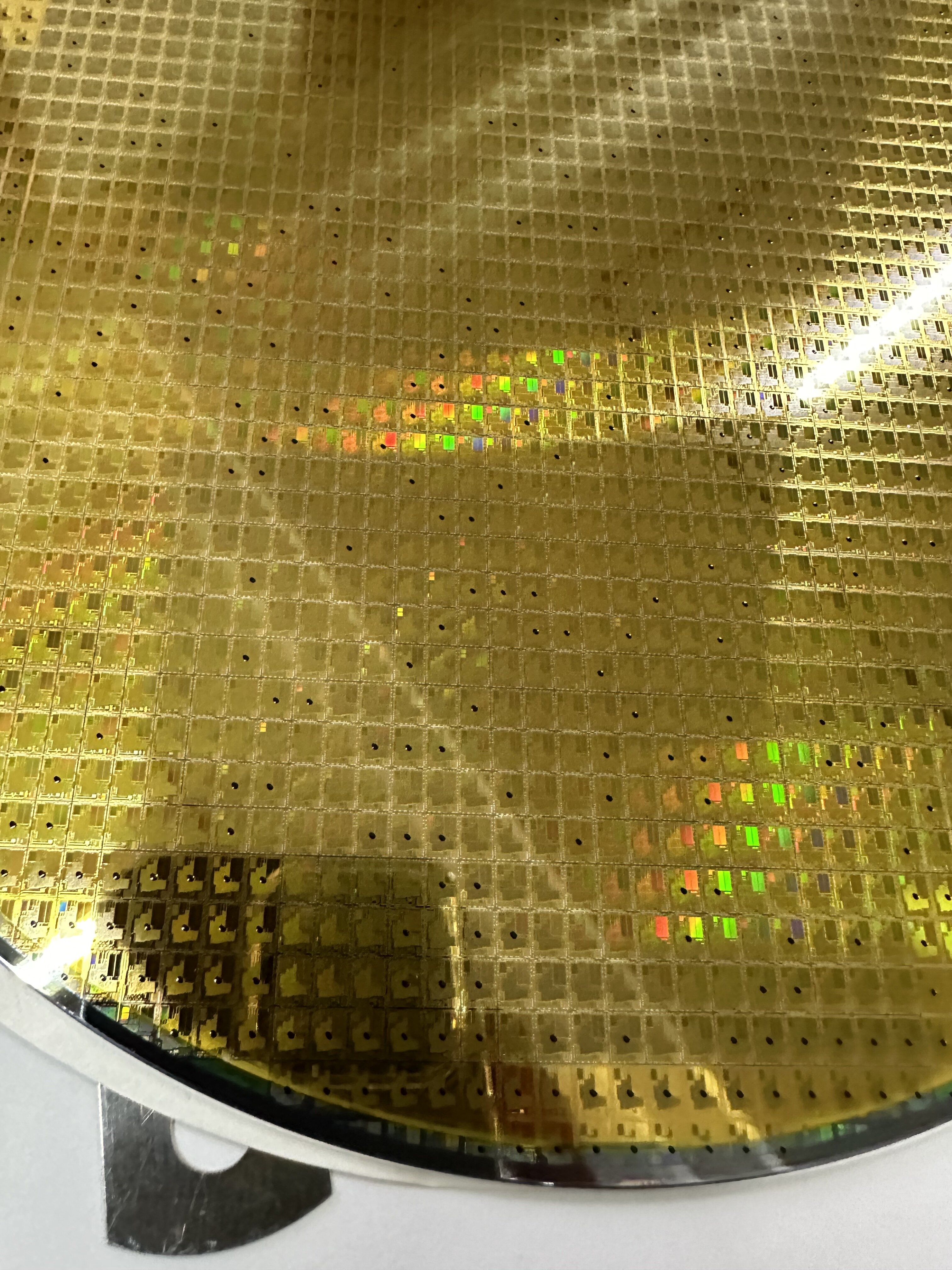 半导体8寸晶圆硅片wafer线路片,薄片 调试设备好帮手.