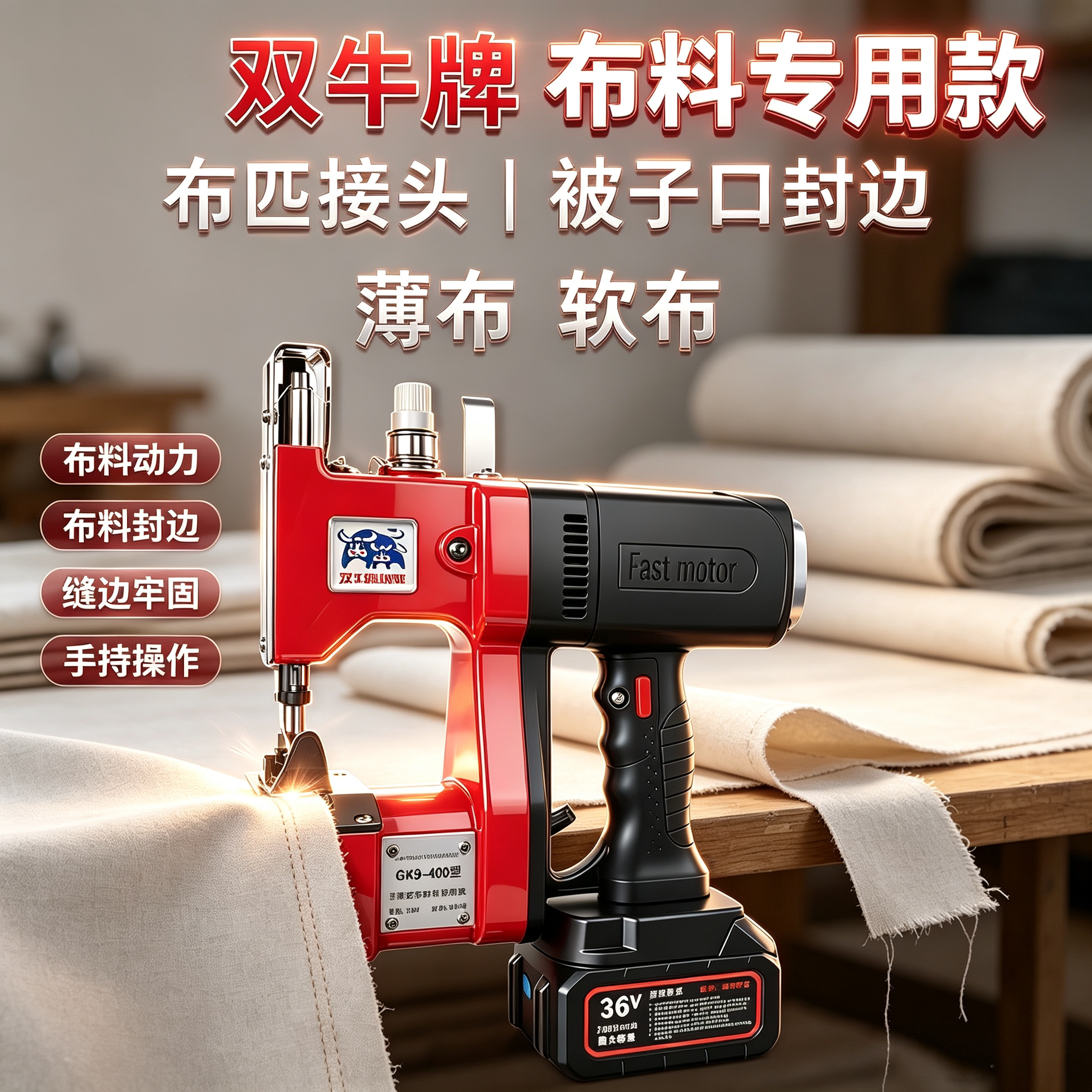 双牛GK9-400【布料】专用机