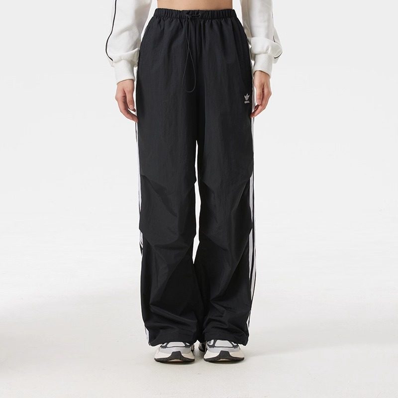 Adidas阿迪达斯三叶草女裤2026春季新款3 S PARA PANT 长裤KF9615