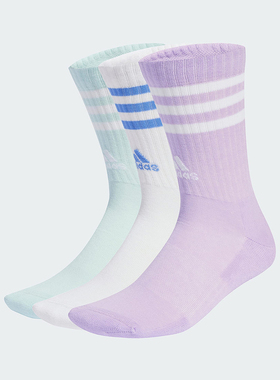 Adidas阿迪达斯男袜女袜2025秋季新款C SPW CRW透气运动袜JW2766