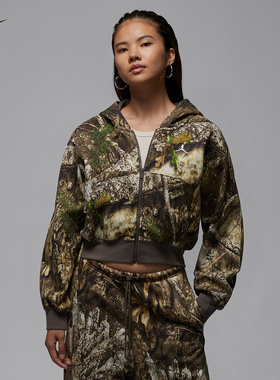 Nike耐克女装2025冬季新款BRK FLC MOD CROP RLT休闲夹克HV0470