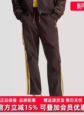 Adidas阿迪达斯男裤2025冬季新款NYR 3S WV PNT梭织长裤KE4063