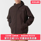 2025冬季 新款 Adidas阿迪达斯男装 WARM JKT梭织连帽外套KG5180