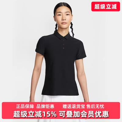 Nike耐克女装2025秋季新款VCTRY SS POLO休闲修身短袖T恤FQ1575